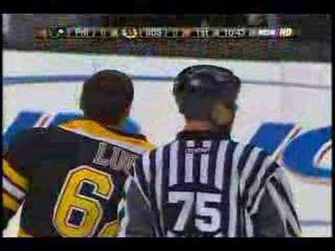 B. Eager (PHI) vs. M. Lucic (BOS)