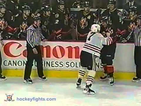 C. Berube (CGY) vs. L. Odelein (CHI)