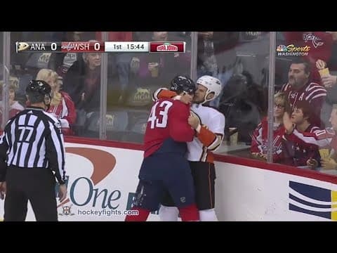 K. Bieksa (ANA) vs. T. Wilson (WSH)