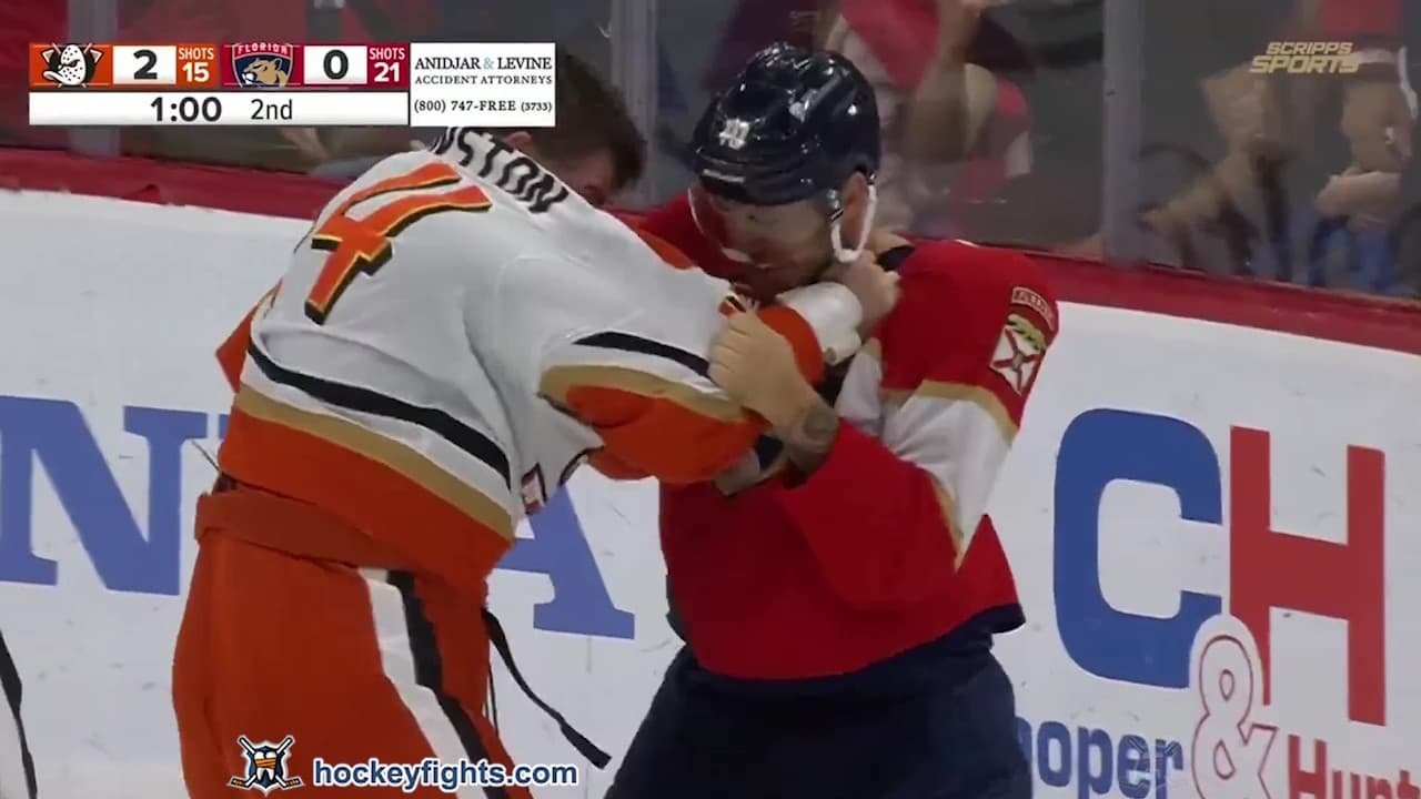 R. Johnston (ANA) vs. A. Greer (FLA)