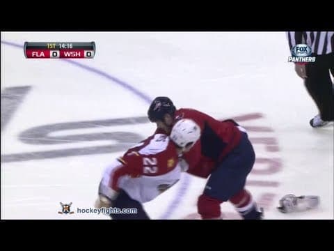 G. Parros (FLA) vs. J. Erskine (WSH)