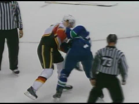 D. Phaneuf (CGY) vs. S. Bernier (VAN)