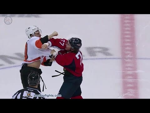 B. Schenn (PHI) vs. T. Oshie (WSH)