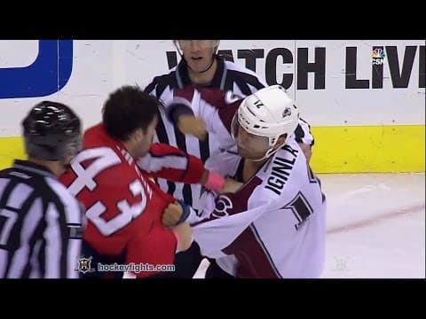 J. Iginla (COL) vs. T. Wilson (WSH)