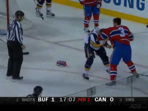 P. Kaleta (BUF) vs. R. O'Byrne (MTL)