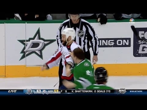 D. Winnik (WSH) vs. A. Roussel (DAL)