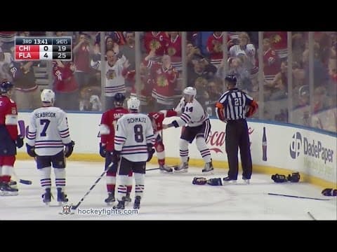 A. Desjardins (CHI) vs. S. Thornton (FLA)