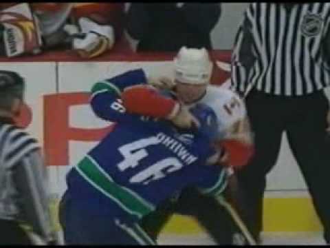 M. Smith (CGY) vs. M. Brown (VAN)