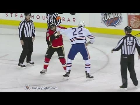 K. Aulie (EDM) vs. B. Bollig (CGY)