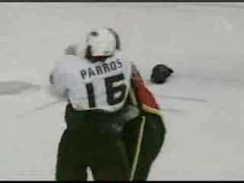 G. Parros (ANA) vs. E. Godard (CGY)