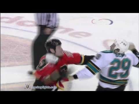 R. Clowe (SJS) vs. T. Jackman (CGY)