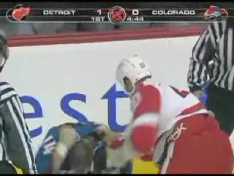 A. Downey (DET) vs. I. Laperriere (COL)