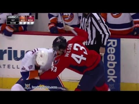 A. Lee (NYI) vs. T. Wilson (WSH)