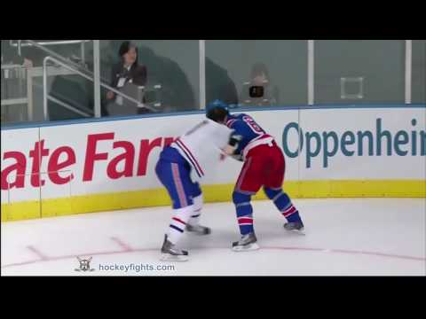 B. Pouliot (MTL) vs. W. Redden (NYR)