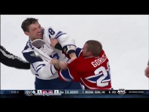 F. McLaren (TOR) vs. J. Gorges (MTL)