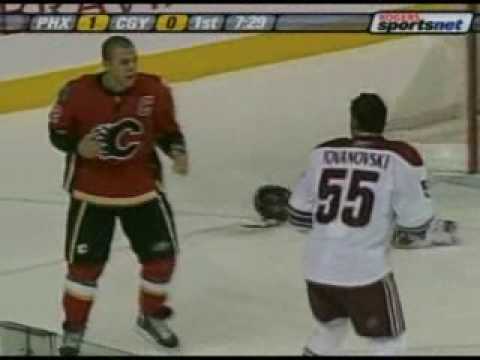 E. Jovanovski (ARI) vs. J. Iginla (CGY)