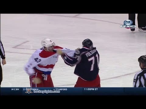 T. Wilson (WSH) vs. N. Foligno (CBJ)