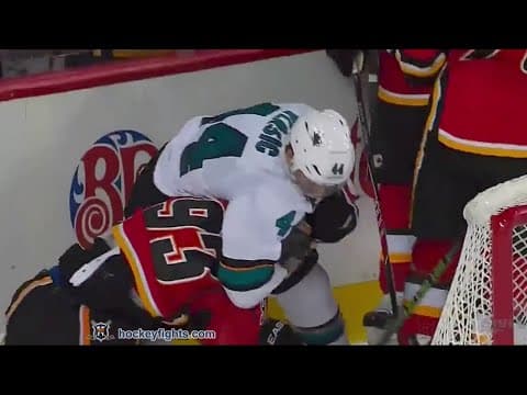 M. Vlasic (SJS) vs. S. Bennett (CGY)