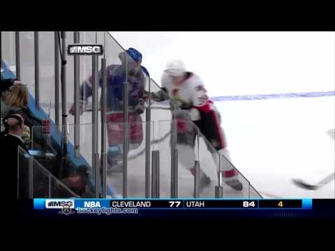 M. Carkner (OTT) vs. D. Brashear (NYR)