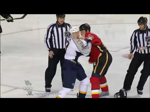 W. Belak (NSH) vs. B. McGrattan (CGY)