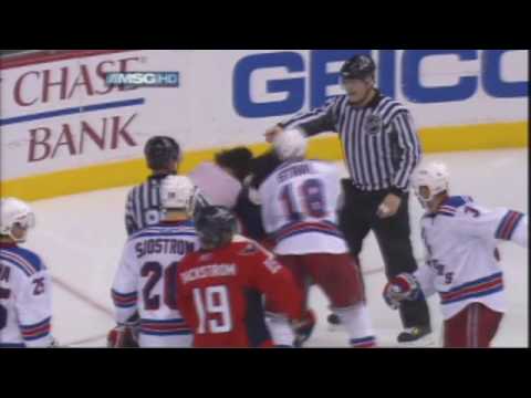 M. Staal (NYR) vs. A. Semin (WSH)