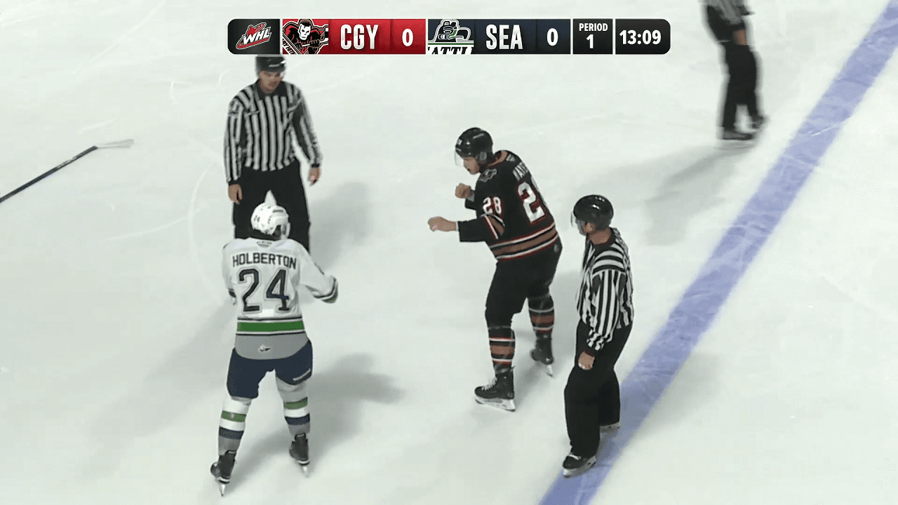 S. Mayes (CGY) vs. B. Holberton (SEA)