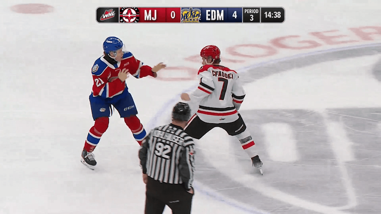 L. McFadden (MJW) vs. J. Iginla (EOK)