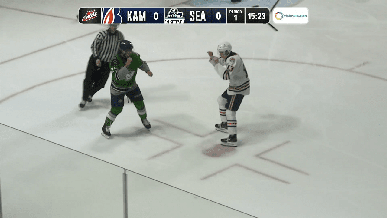 B. Minten (KAM) vs. T. Riley (SEA)