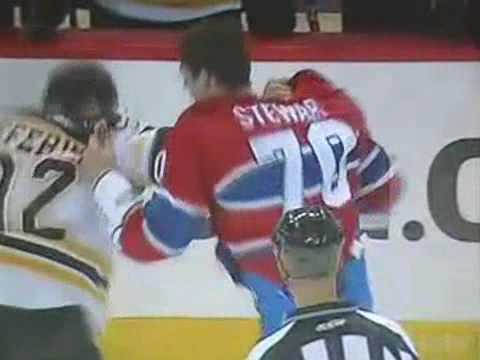 G. Lefebvre (BOS) vs. G. Stewart (MTL)