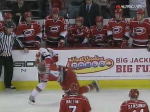 E. Nystrom (CGY) vs. D. Seidenberg (CAR)