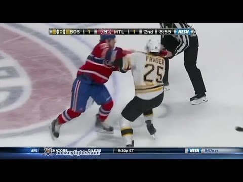 M. Fraser (BOS) vs. N. Beaulieu (MTL)