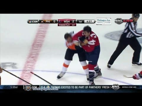 B. Schenn (PHI) vs. T. Wilson (WSH)