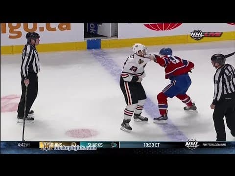 K. Versteeg (CHI) vs. B. Gallagher (MTL)