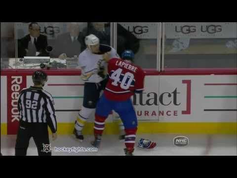 M. Weber (BUF) vs. M. Lapierre (MTL)