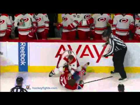 T. Gleason (CAR) vs. J. Tinordi (MTL)