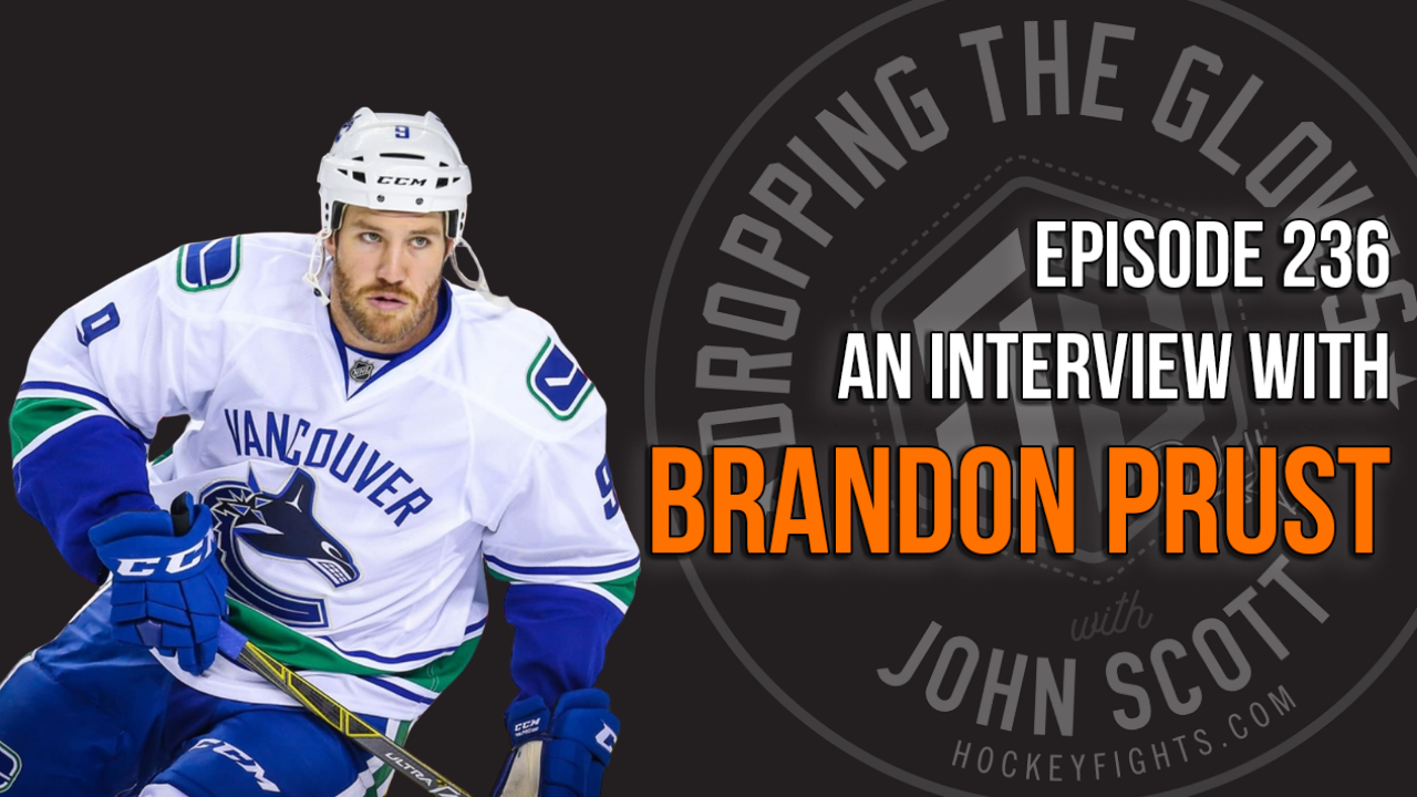 Dropping The Gloves Episode 236: Interview with Brandon Prust