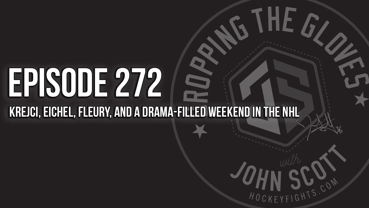 Dropping The Gloves Episode 272: Krejci, Eichel, Fleury, and a Drama-Filled Weekend in the NHL