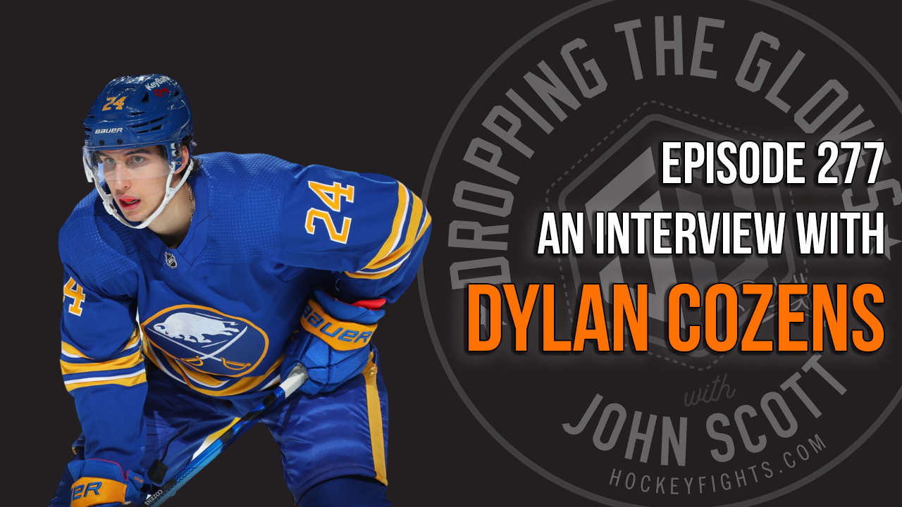 Dropping The Gloves Episode 277: Interview with Dylan Cozens, Buffalo Sabres