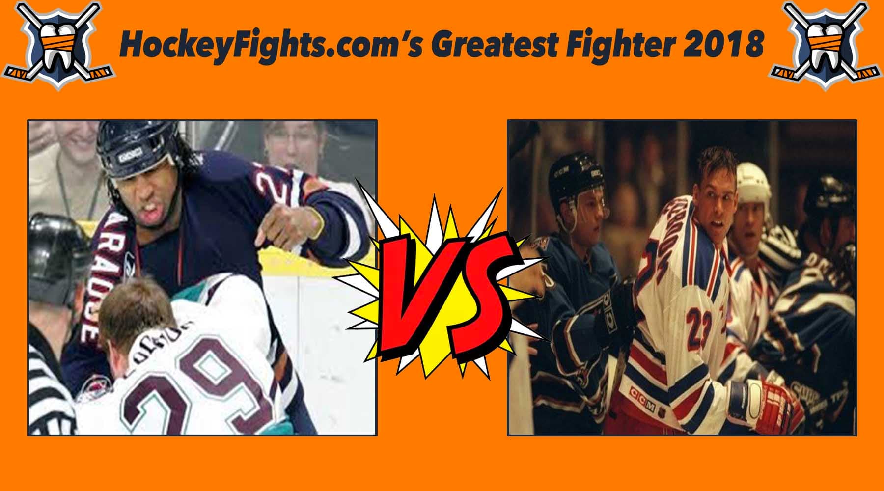 HockeyFights.com Fantasy Fighting Championship Bracket: Round One – Day One