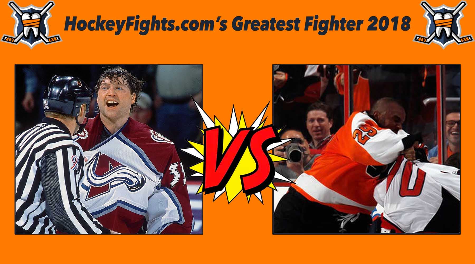 HockeyFights.com Fantasy Fighting Championship Bracket: Round One – Day Five