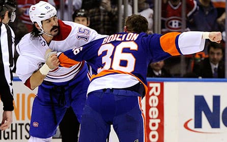 George Parros Suffers Another Concussion