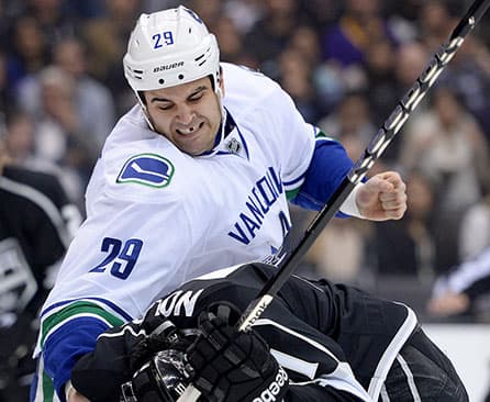 Canucks and Kings Get Chippy