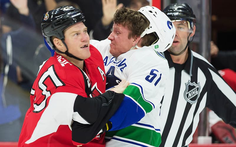 Derek Dorsett Not a Fan of Chris Neil