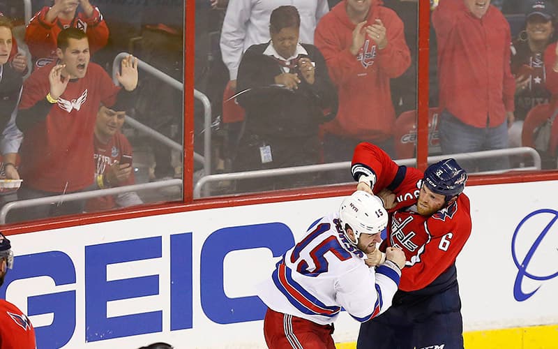 Tanner Glass Acts Out Rangers’ Frustrations