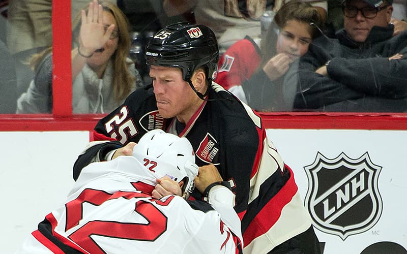 Chris Neil Earns GHHT in 900th Game