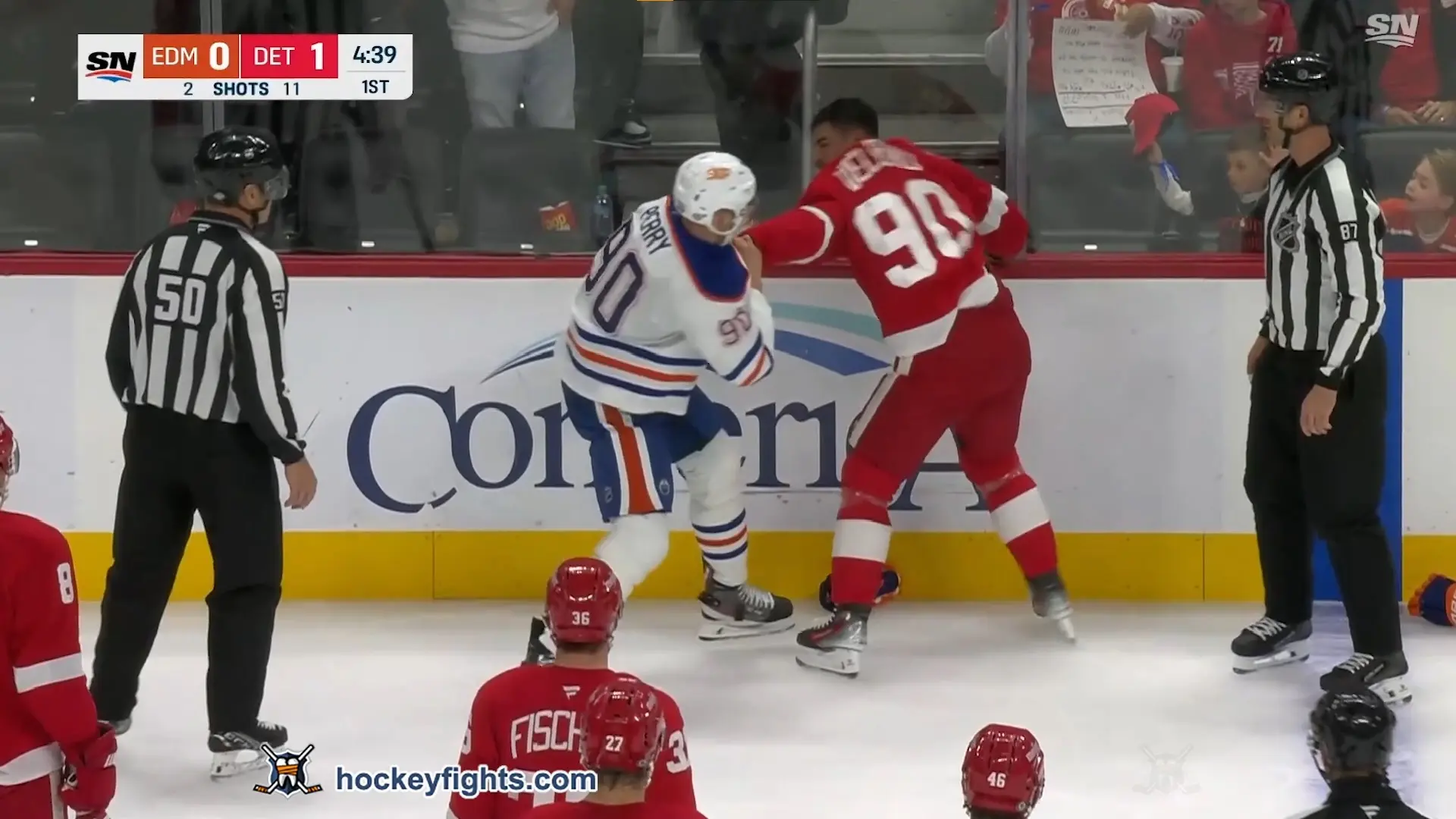 C. Perry (EDM) vs. J. Veleno (DET)