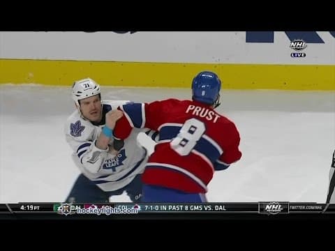 D. Clarkson (TOR) vs. B. Prust (MTL)