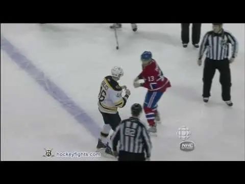 D. Krejci (BOS) vs. M. Cammalleri (MTL)