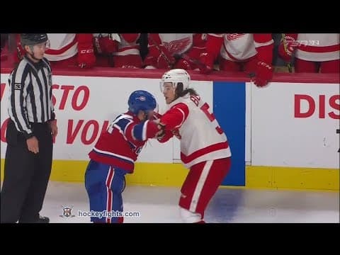 T. Bertuzzi (DET) vs. X. Ouellet (MTL)