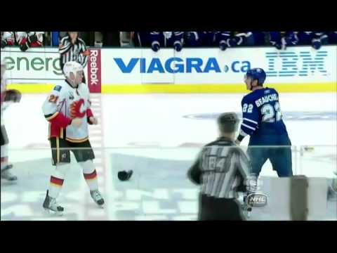 O. Jokinen (CGY) vs. F. Beauchemin (TOR)
